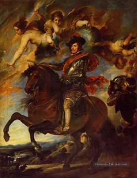 portrait Tableau Peinture - Portrait allégorique de Philippe IV Diego Velázquez